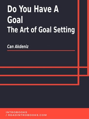 cover image of Do You Have a Goal